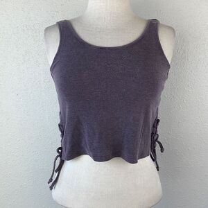 Wild Pearl Cropped Tank Top Size M EUC
